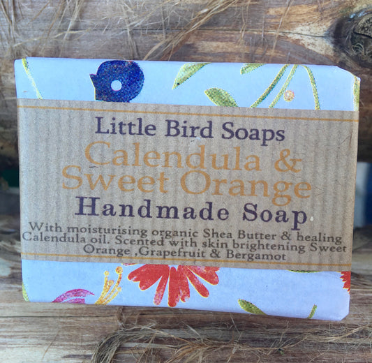 Calendula & Sweet Orange Handmade Soap