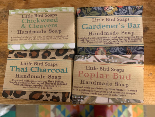 The Spring soap collection 4 soap bars