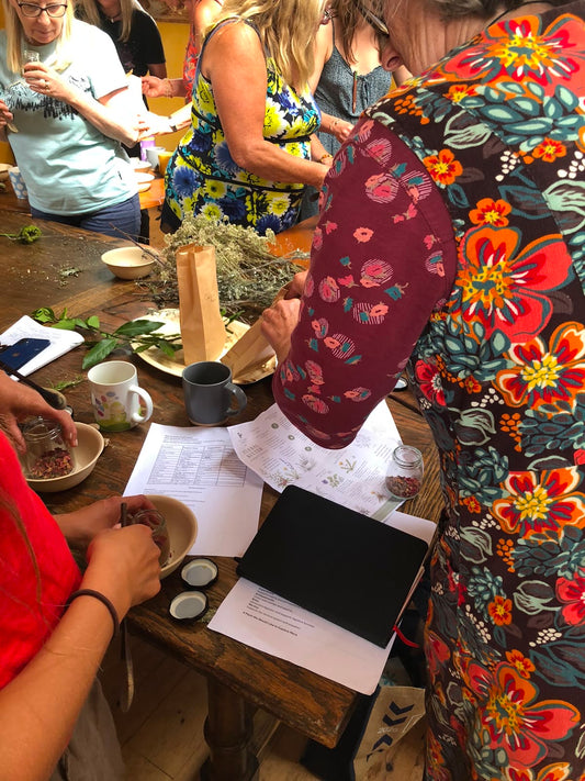 Autumn herbal remedy making workshop