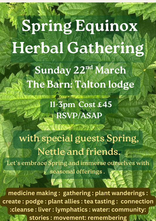 Spring Equinox herbal workshops