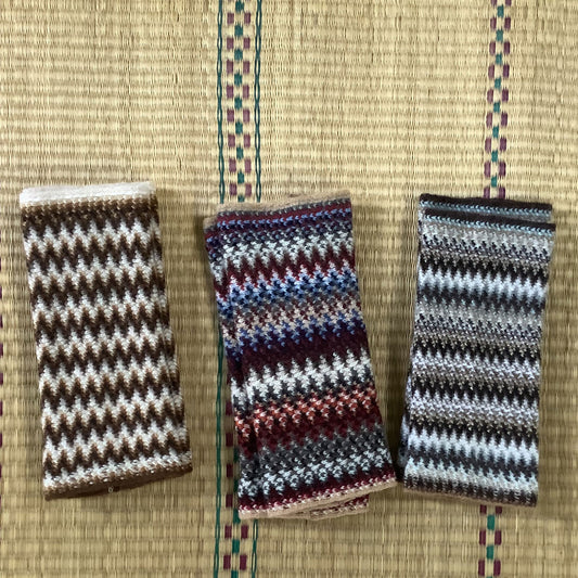 Wrist Warmers - Small Zigzag