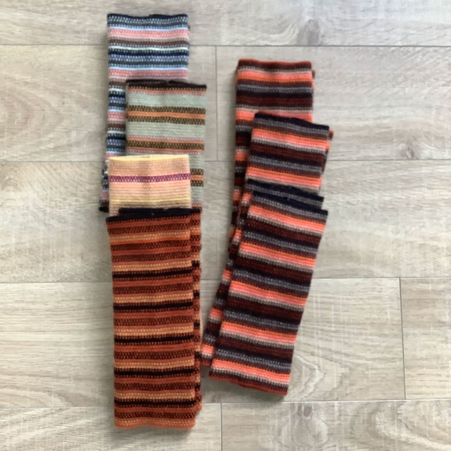 Wrist Warmers - Small Stripes