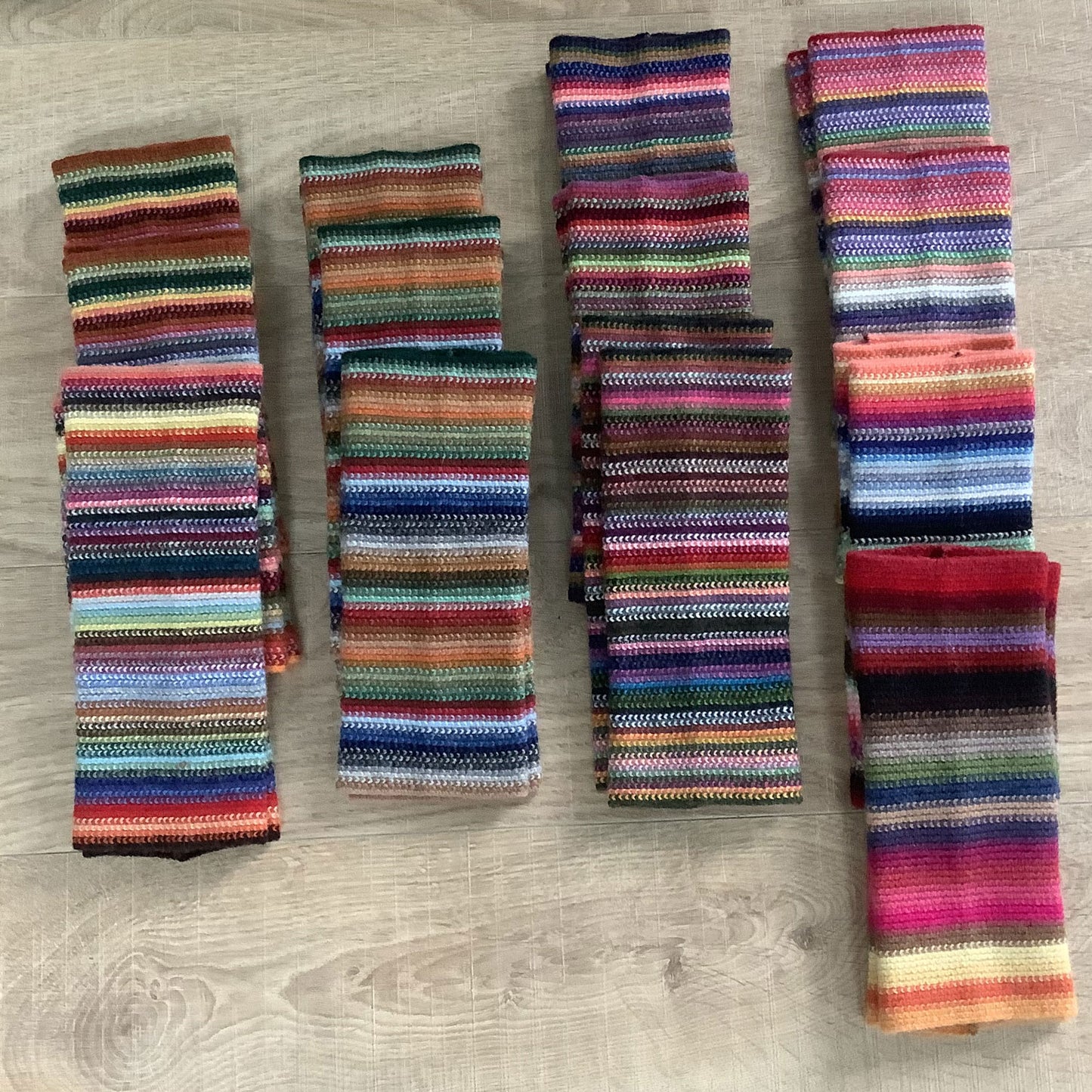 Wrist Warmers - Small Stripes