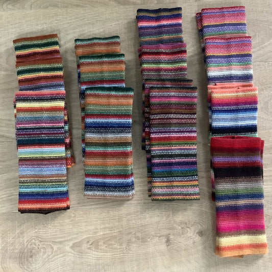 Wrist Warmers - Small Stripes
