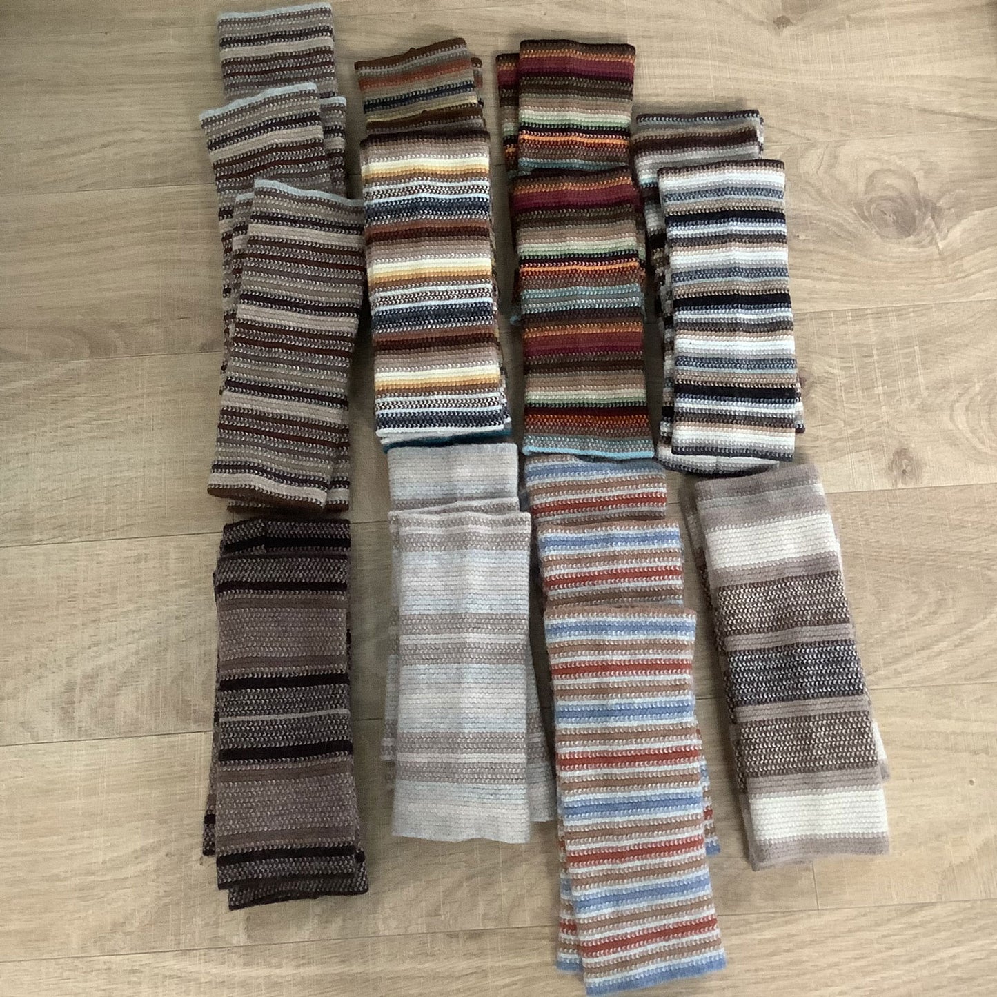 Wrist Warmers - Small Stripes