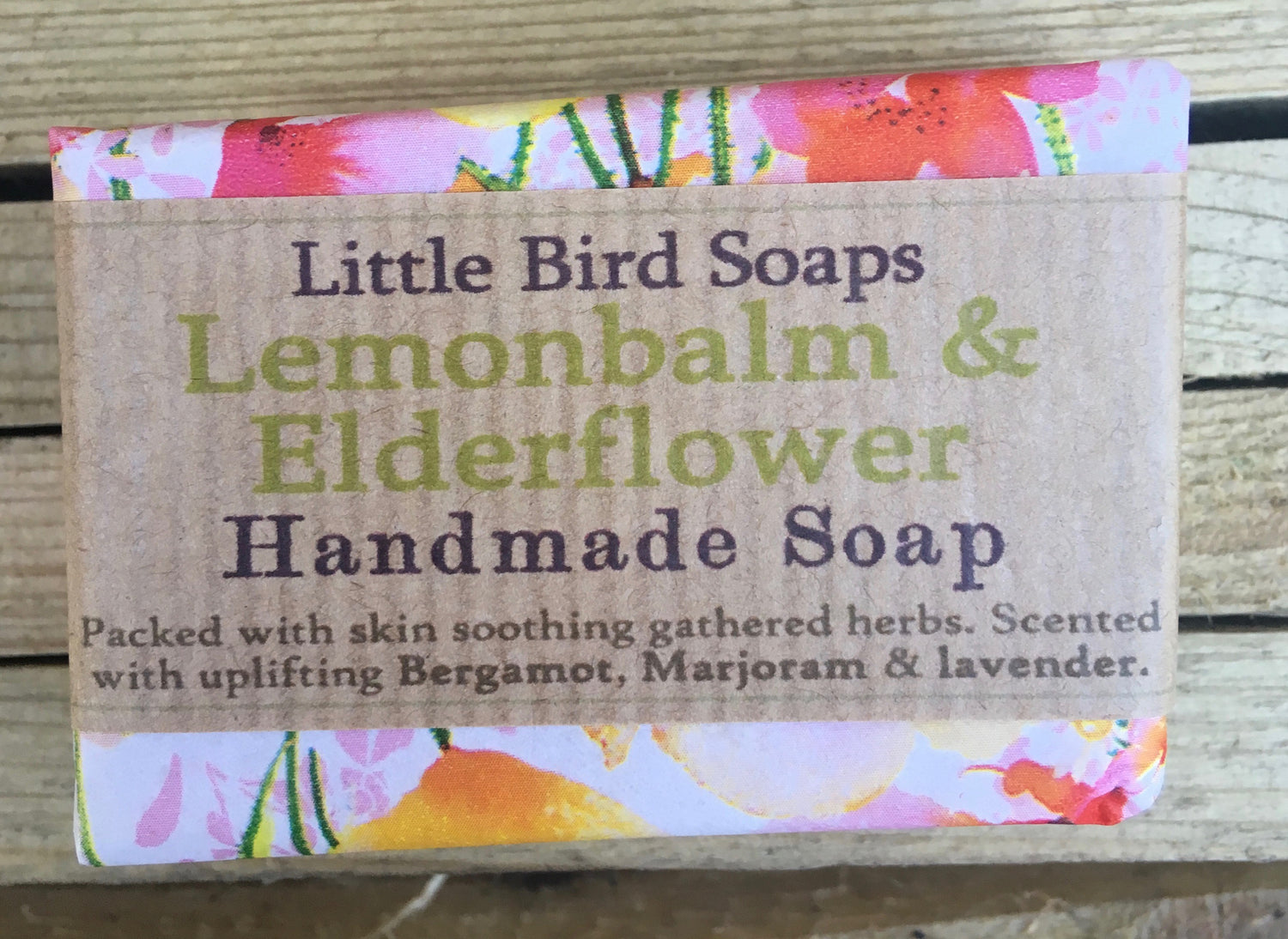 Lemonbalm & Elderflower Soap Bar