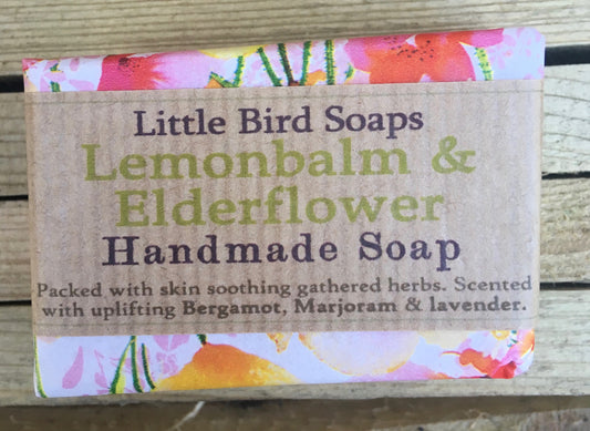 Lemonbalm & Elderflower Soap Bar